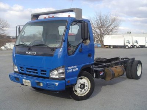 An Isuzu NPR truck, similar to mine